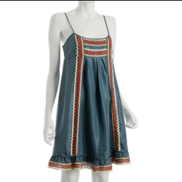 bgmaxazria Dresses bg 0 Silk Applique Vanessa Dress Small Poshmark